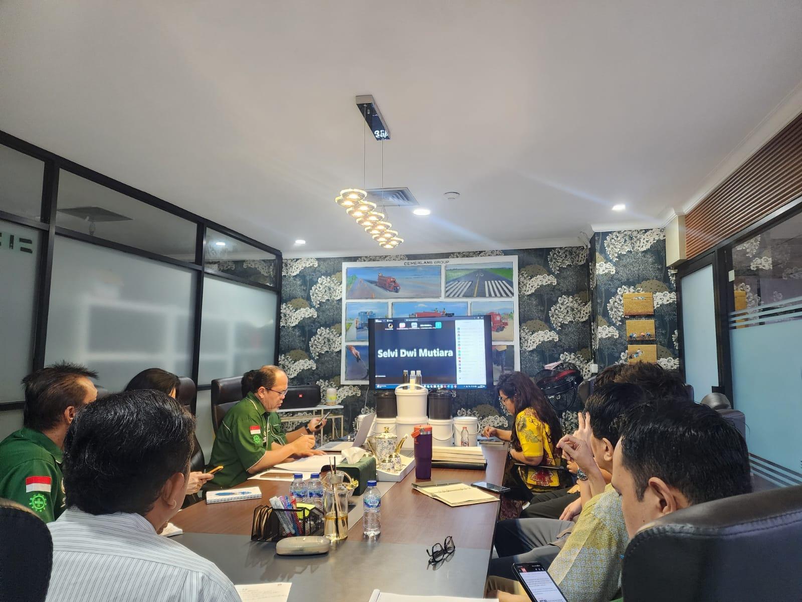 Audiensi di Kementerian PUPR Pusat Jakarta