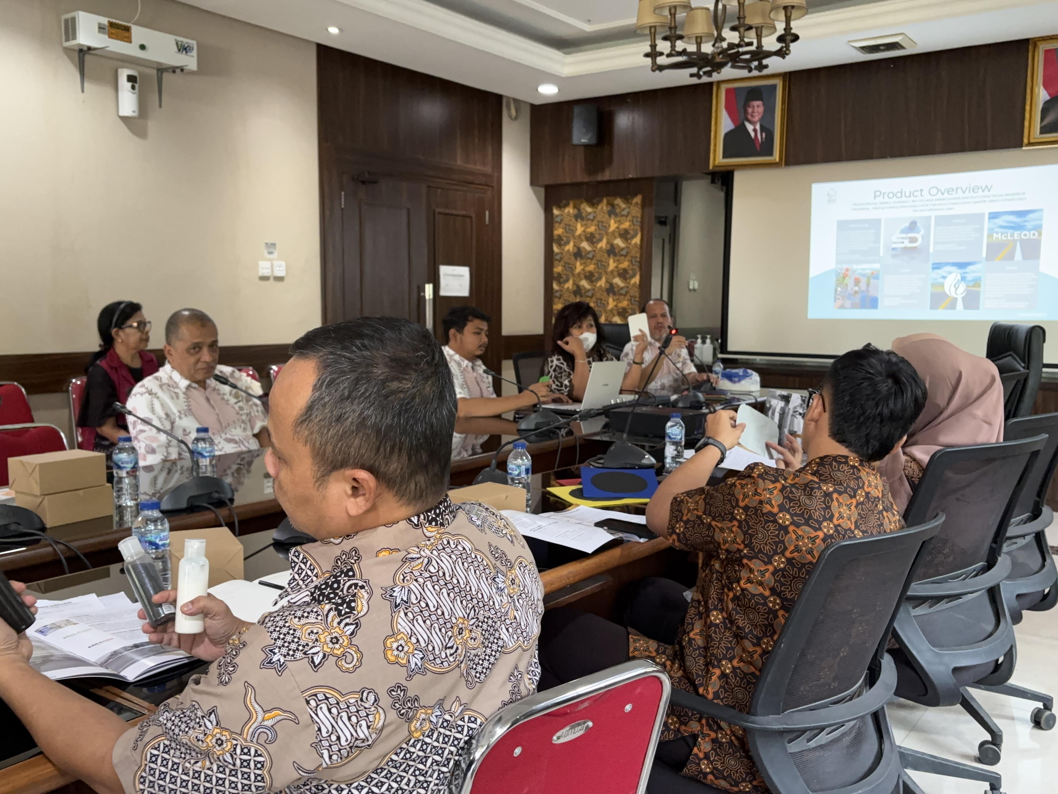 Audiensi di Dinas PUPR Kota Tangerang